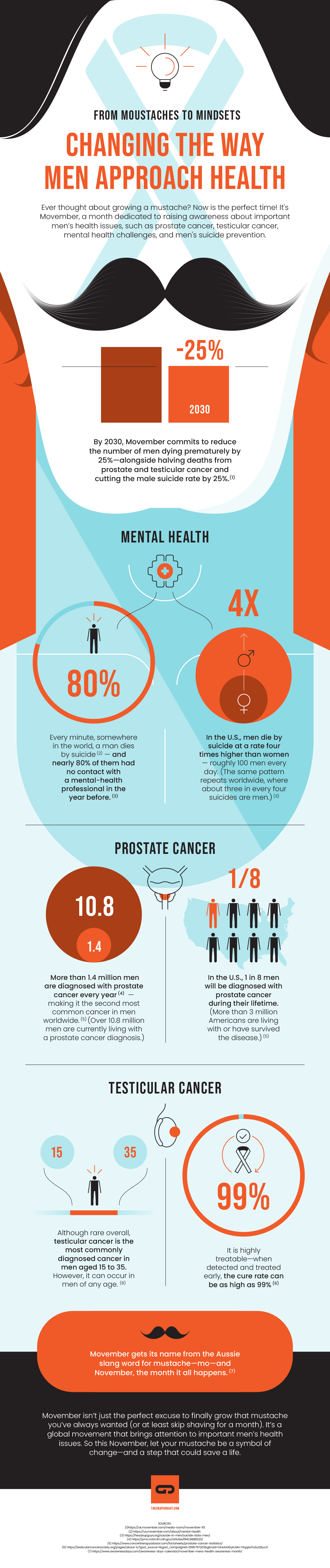 INFOGRAPHIC - Movember - From Moustaches to Mindsets